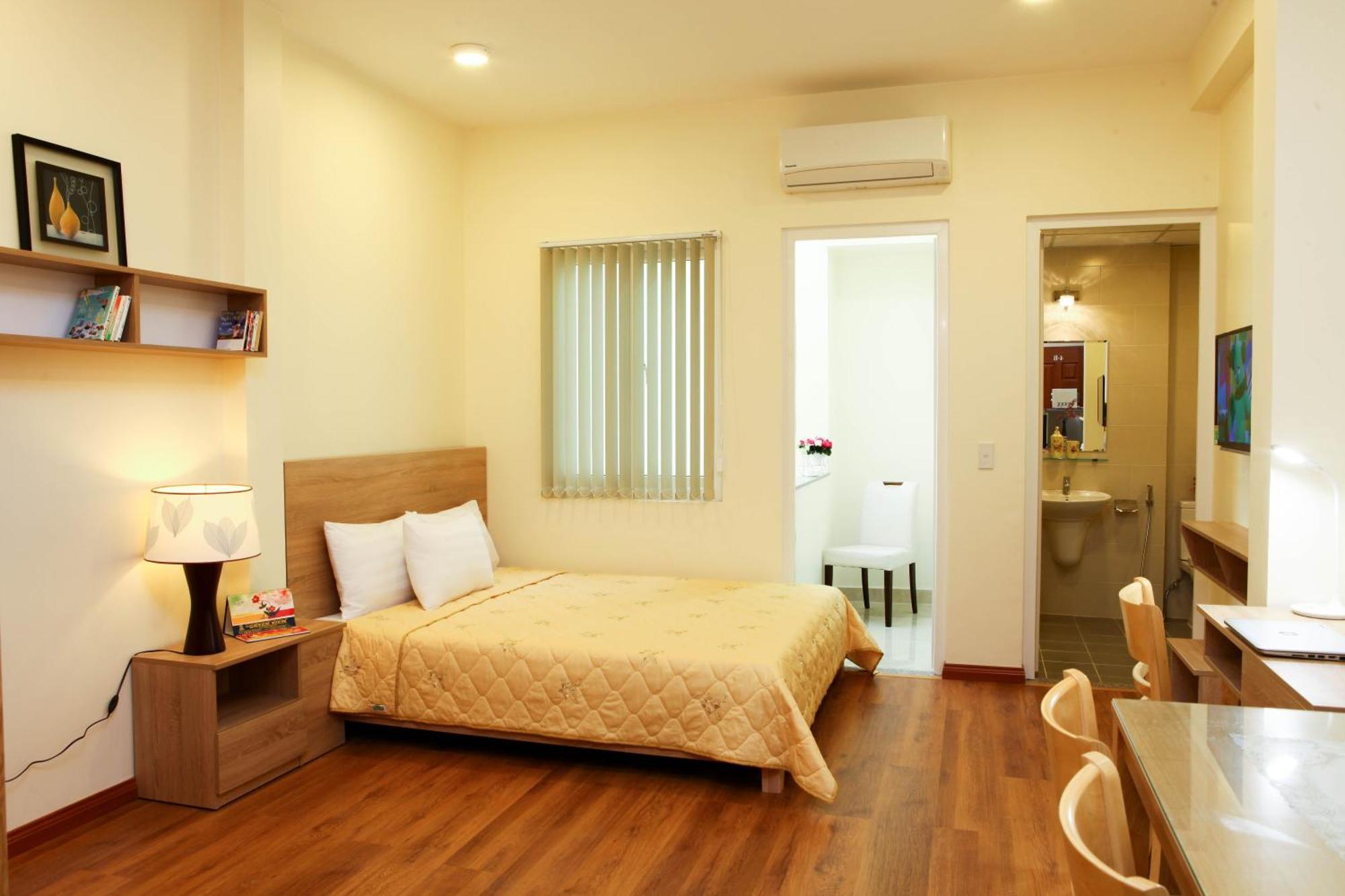 The Green View V Hotel & Serviced Apartment Хошимин Экстерьер фото